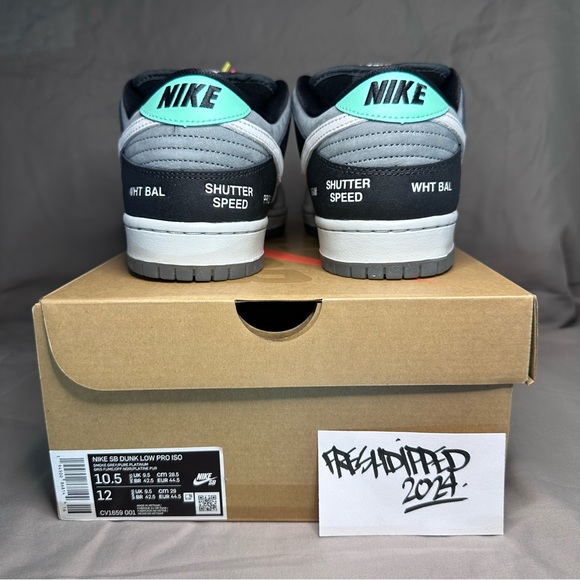 NWT 2021 NIKE SB DUNK LOW PRO ISO VX1000 MENS 10.5 DEADSTOCK ALL OG - Picture 3 of 16